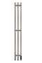 Полотенцесушитель электрический Domamir Papa-K 1200/120, никель фото в интернет-магазине САНТЕХСИТИ