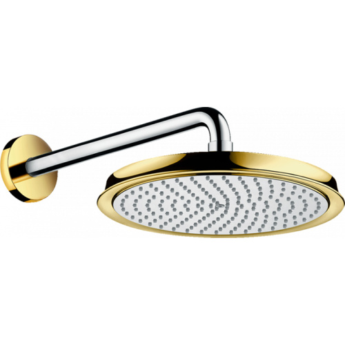 Hansgrohe Raindance Classic Верхний душ 240см.,  настенный, цвет: хром/золото фото в интернет-магазине САНТЕХСИТИ