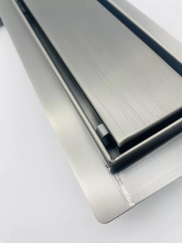 Трап для душа VIEIR DLA под плитку сатин 600 мм фото в интернет-магазине САНТЕХСИТИ