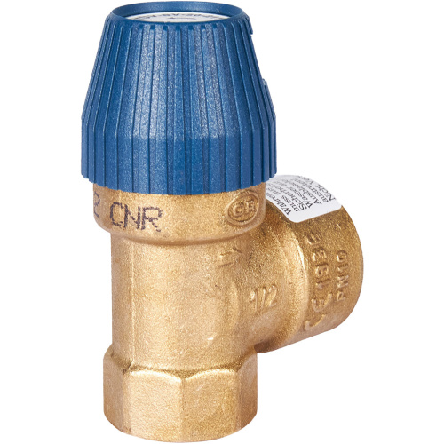 Предохранительный клапан для систем водоснабжения 8 бар 1/2"x3/4" (477.182) STOUT фото в интернет-магазине САНТЕХСИТИ