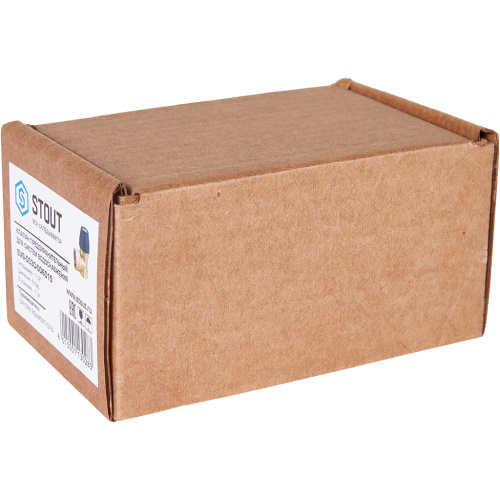 Предохранительный клапан для систем водоснабжения 6 бар 1/2"х3/4" (477.162) STOUT фото в интернет-магазине САНТЕХСИТИ