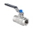 Кран шаровый PROFACTOR STRONG 1/2" вн.-вн стальная рукоятка фото в интернет-магазине САНТЕХСИТИ