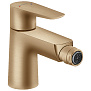 Hansgrohe Talis E Смеситель для биде, 1 отв., цвет: шлифованная бронза фото в интернет-магазине САНТЕХСИТИ