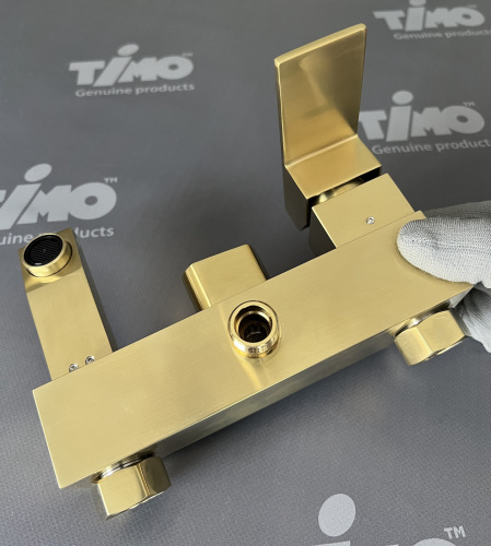 Душевая система Timo Selene SX-1030/17 золото матовое фото в интернет-магазине САНТЕХСИТИ