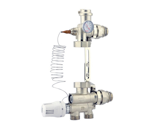 Насосно-смесительный узел БЕЗ НАСОСА PROFACTOR PFMB84 фото в интернет-магазине САНТЕХСИТИ