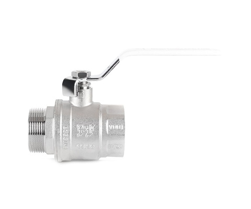 Кран шаровый PROFACTOR 11/2" вн.-нар. стальная рукоятка (4/24) фото в интернет-магазине САНТЕХСИТИ