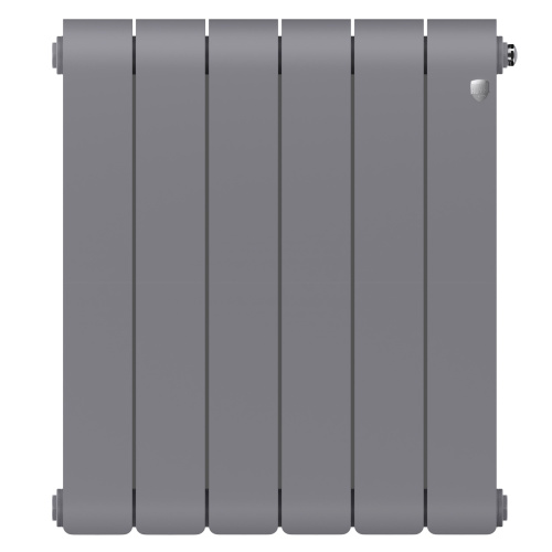 Радиатор биметаллический Royal Thermo Infinity 500 Silver Satin - 6 секц. фото в интернет-магазине САНТЕХСИТИ