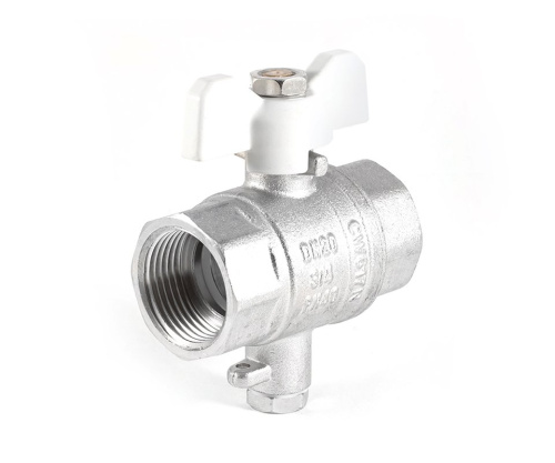 Кран шаровой PROFACTOR для подключения датчика темпер. 3/4" фото в интернет-магазине САНТЕХСИТИ