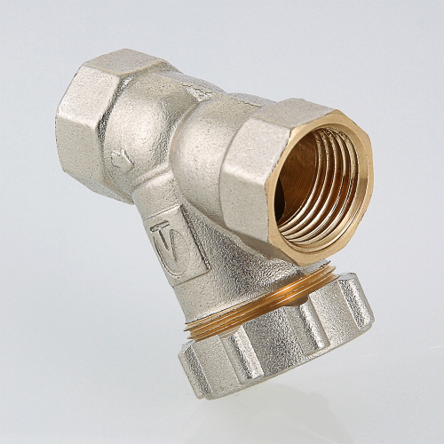 Фильтр косой c заглушкой VALTEC 3/4" фото в интернет-магазине САНТЕХСИТИ