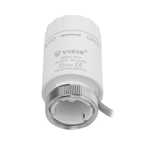 Сервопривод термоэлектрический VIEIR нормально закрытый VR1139 диагностируемый фото в интернет-магазине САНТЕХСИТИ