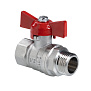 Кран шаровой VALTEC СТАНДАРТ ГОСТ 3/4" бабочка вн.-нар. (PN40) фото в интернет-магазине САНТЕХСИТИ