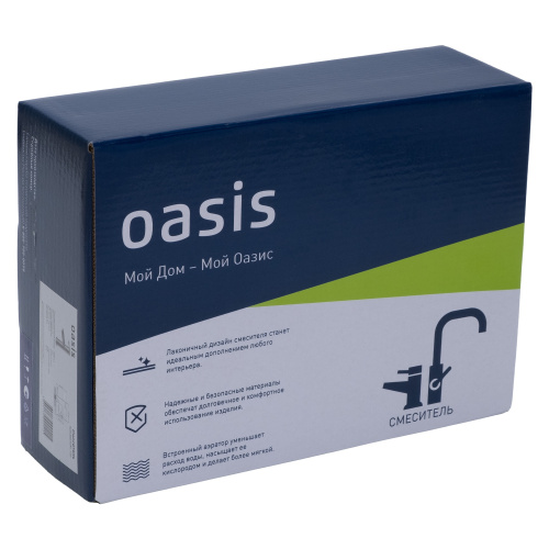 Смеситель OASIS для раковины SUS3001GM_Car фото в интернет-магазине САНТЕХСИТИ