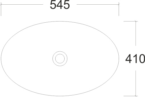 Умывальник накладной A606CDGM зеленый матовый овальный без перелива (545*410*140 мм) фото в интернет-магазине САНТЕХСИТИ