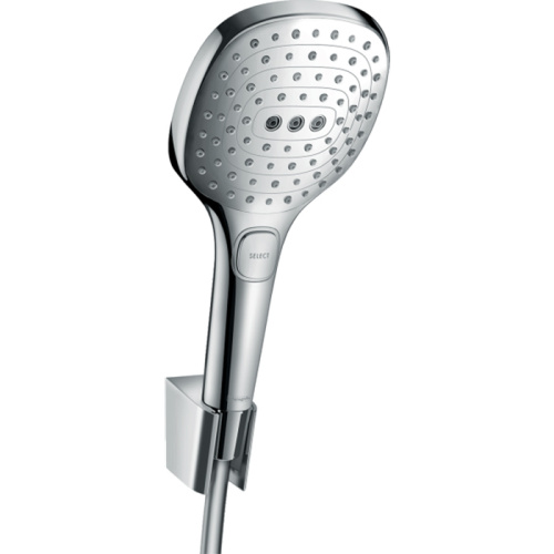 Hansgrohe Raindance Select E 120 Port Ручной душ, с держателем, цвет: хром фото в интернет-магазине САНТЕХСИТИ