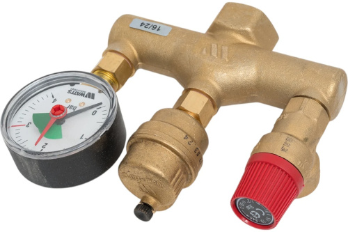 Группа безопасности котла WATTS (с теплоиз) 3bar до 50кВт KSG-MS/VM1530/ISO WATTS (лат.) 10005311 фото в интернет-магазине САНТЕХСИТИ