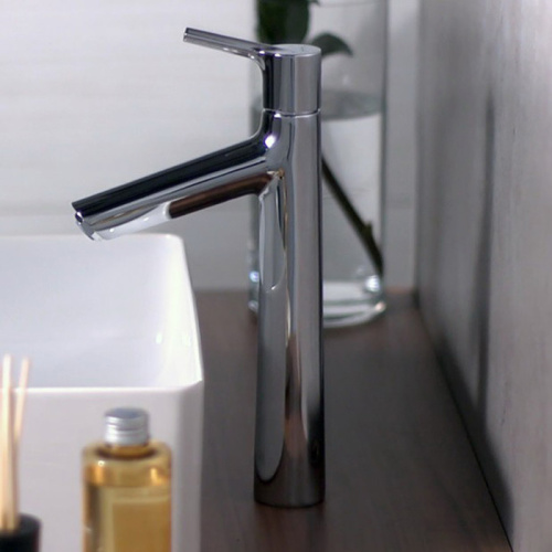 Hansgrohe Talis S Смеситель для раковины 190, однорычажный, с донным клапаном, цвет: хром фото в интернет-магазине САНТЕХСИТИ