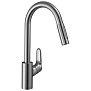 Hansgrohe Focus M41 Смеситель для кухни, 1 отв., цвет: сталь фото в интернет-магазине САНТЕХСИТИ