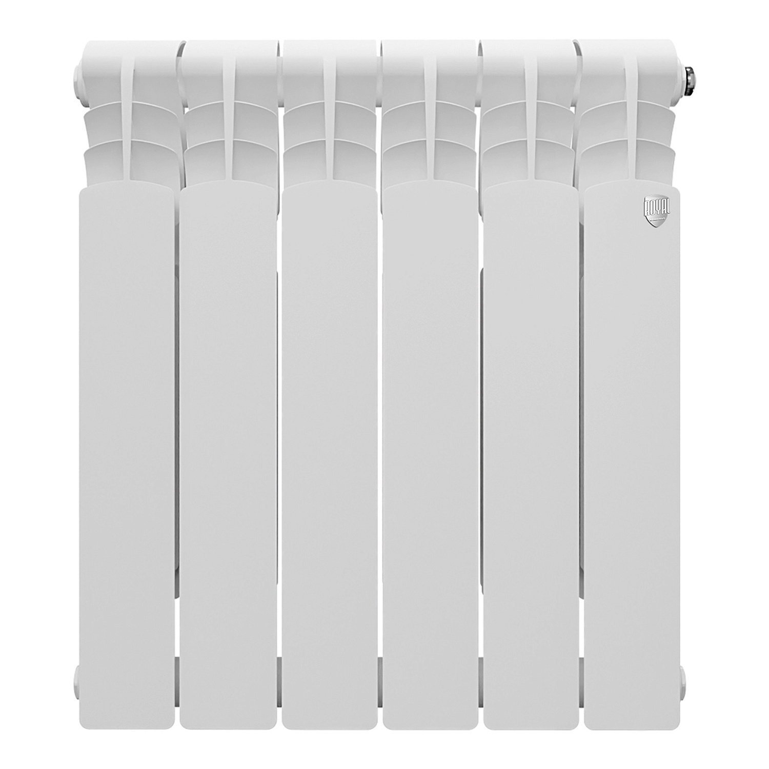 Радиатор алюминиевый Royal Thermo REVOLUTION 500/80 6 секций фото в интернет-магазине САНТЕХСИТИ