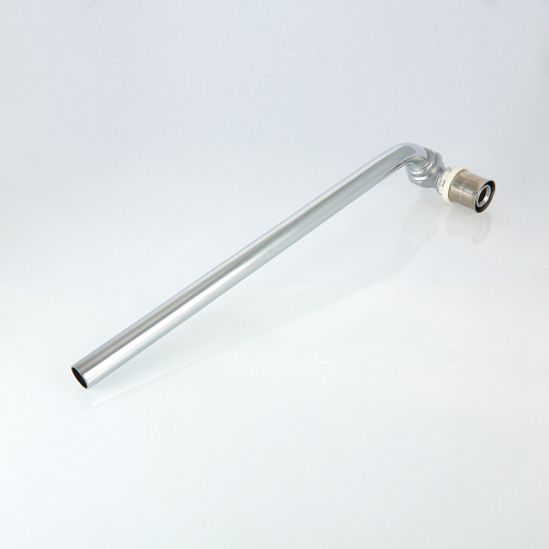 Пресс фитинг VALTEC Угол радиаторный с латунной хром. трубкой 15 мм, 16х15х300 (правый) фото в интернет-магазине САНТЕХСИТИ