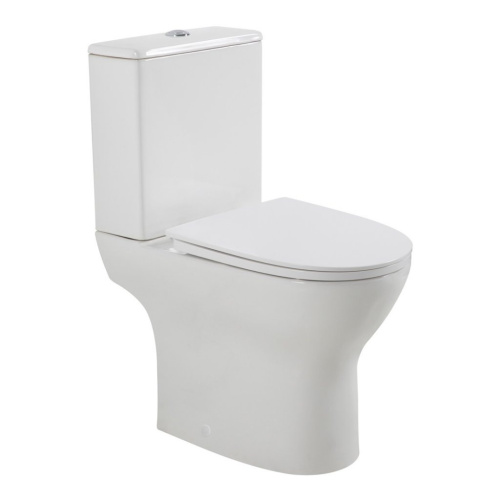 BB045CPR/SC LOUNGE Чаша безободкового унитаза с сиденьем дюропласт soft close, P-trap+BB045CPR/SC+BB045/051T LOUNGE Бачок, BB045/051T фото в интернет-магазине САНТЕХСИТИ