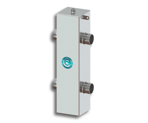 Гидроразделитель СЕВЕР из нерж. стали-140(Aisi) фото в интернет-магазине САНТЕХСИТИ