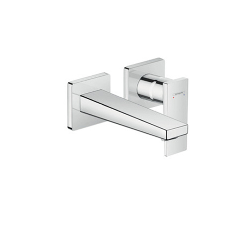 Hansgrohe Metropol Смеситель для раковины, .однорычажный, настенный, излив: 18см., внешняя часть, цвет: хром фото в интернет-магазине САНТЕХСИТИ