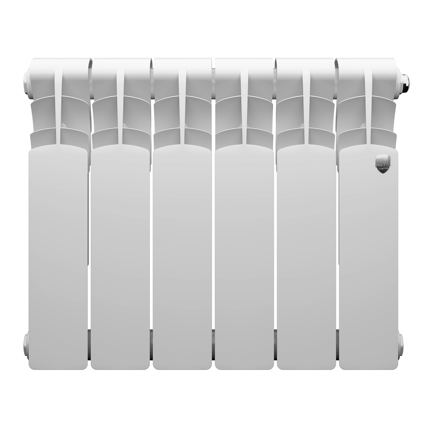 Радиатор алюминиевый Royal Thermo REVOLUTION 350/80 6 секций фото в интернет-магазине САНТЕХСИТИ