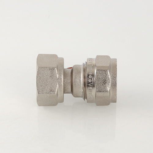 Обжимной фитинг VALTEC Муфта с накидной гайкой 16х1/2" фото в интернет-магазине САНТЕХСИТИ