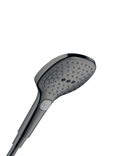 Hansgrohe Raindance Select E Ручной душ , лейка 120мм, 1jet, &frac12;;, цвет: шлифованный черный хром фото в интернет-магазине САНТЕХСИТИ