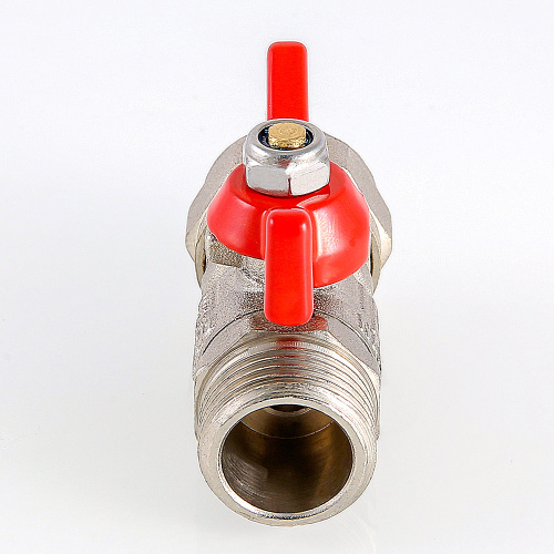 Кран шар. под обжим VALTEC рукоятка бабочка 16 х 1/2" нар. фото в интернет-магазине САНТЕХСИТИ