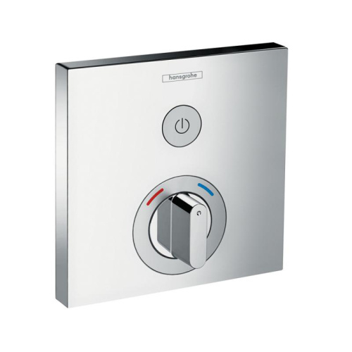 Hansgrohe Pura Vida Смеситель ShowerSelect, для 1 потребителя, СМ, внешняя часть, цвет: хром фото в интернет-магазине САНТЕХСИТИ