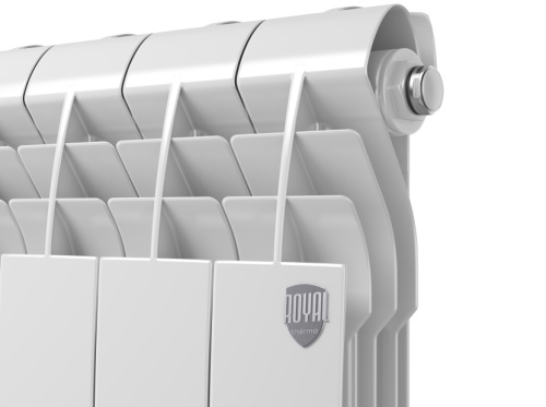 Радиатор алюминиевый Royal Thermo BiLiner 500/80 8 секций фото в интернет-магазине САНТЕХСИТИ