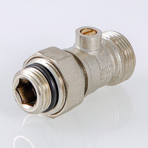 Кран VALTEC для нижнего подкл. рад. под евроконус 1/2"х3/4EK (25/150) фото в интернет-магазине САНТЕХСИТИ