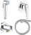 Гигиенический душ GROHE со смесителем встраиваемый BauCurve 124899 хром фото в интернет-магазине САНТЕХСИТИ