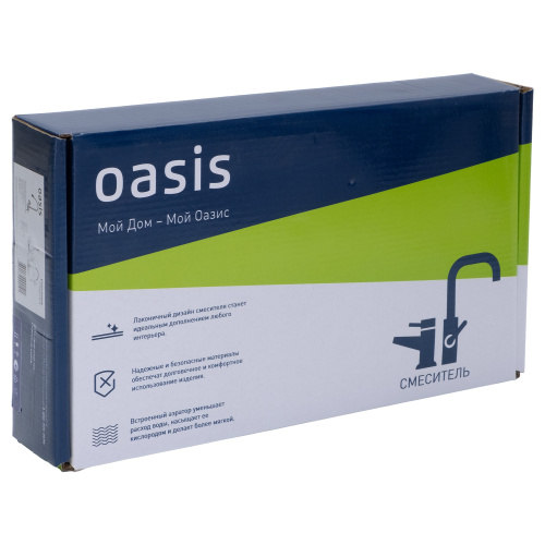 Смеситель OASIS для кухни L1002HCGLB фото в интернет-магазине САНТЕХСИТИ