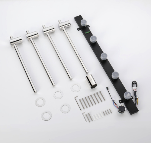 Полотенцесушитель электрический, встроенный Timo Saona 040/00SM хром фото в интернет-магазине САНТЕХСИТИ