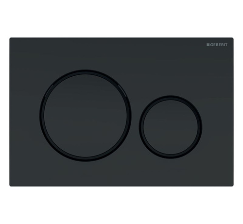 Накладная панель GEBERIT Sigma 20 115.882.16.1 черный матовый лак фото в интернет-магазине САНТЕХСИТИ