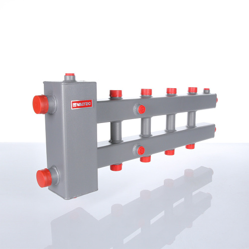 Гидроразделитель с коллектором VALTEC горизонтальный на 5 контуров, до 70 кВт фото в интернет-магазине САНТЕХСИТИ