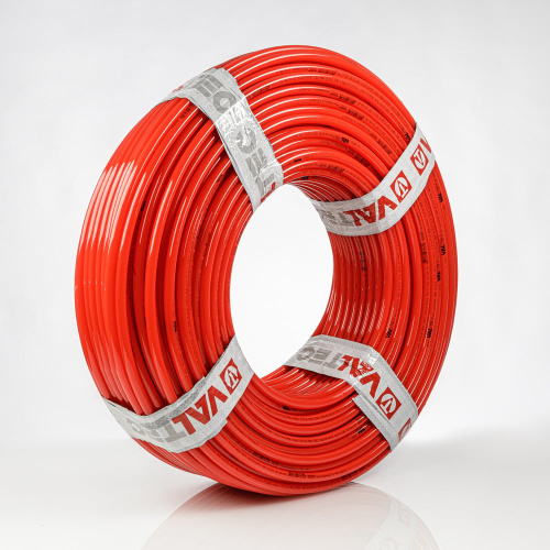 Труба из сшитого полиэтилена VALTEC PE-Xa EVOH 16х2.0 (рулон 200м) красная фото в интернет-магазине САНТЕХСИТИ