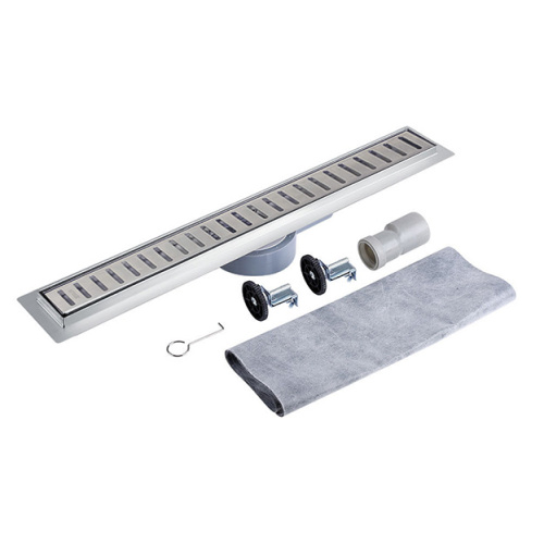 Трап для душа TIM с поворотным механизмом и решеткой (сух. затвор,горизонт. выпуск) 70*600 фото в интернет-магазине САНТЕХСИТИ