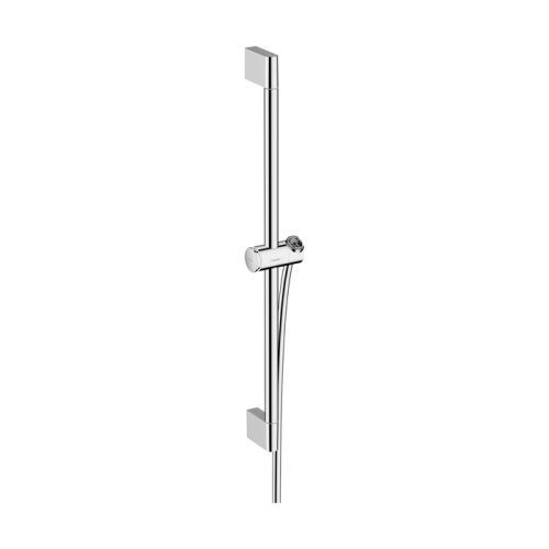 Hansgrohe Unica Душевая штанга 65 см со слайдером с кнопкой и шлангом, цвет: хром фото в интернет-магазине САНТЕХСИТИ