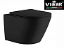 Унитаз подвесной VIEIR VBL-02 (смыв торнадо) цвет черный фото в интернет-магазине САНТЕХСИТИ