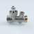 Клапан VALTEC запорно-регулирующий с выходом под датчик температуры 1/2"x3/4" Евроконус фото в интернет-магазине САНТЕХСИТИ
