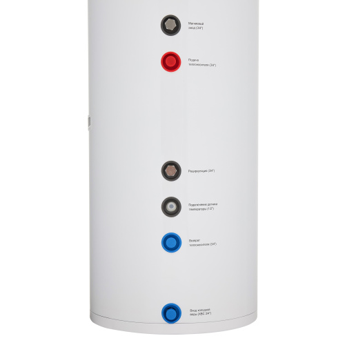 Бойлер косвенного нагрева SMART Install напольный F 200 INOX (нержавеющая сталь) 180 литров фото в интернет-магазине САНТЕХСИТИ