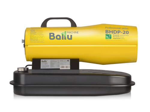 Тепловая пушка дизельная Ballu BHDP-20 (прямой нагрев) фото в интернет-магазине САНТЕХСИТИ