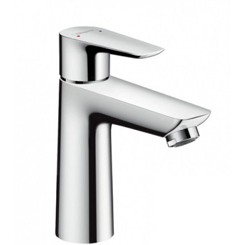 Hansgrohe Talis E Смеситель для раковины 110, однорычажный, с донным клапаном, цвет: хром фото в интернет-магазине САНТЕХСИТИ