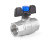 Кран шаровый PROFACTOR STRONG 3/4" вн.-вн бабочка фото в интернет-магазине САНТЕХСИТИ