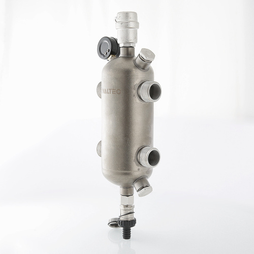 Гидроразделитель VALTEC из нержавеющей стали 1" фото в интернет-магазине САНТЕХСИТИ