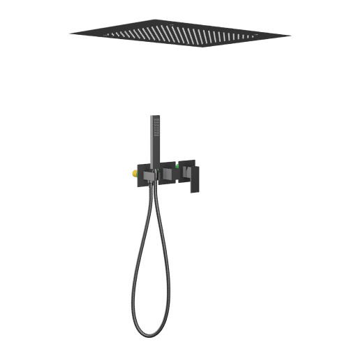Душевая система встроенная Timo Selene SX-2129/03SM черный фото в интернет-магазине САНТЕХСИТИ