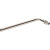 Трубка для подключения радиатора STOUT латунная Г-образная 16мм L250 фото в интернет-магазине САНТЕХСИТИ